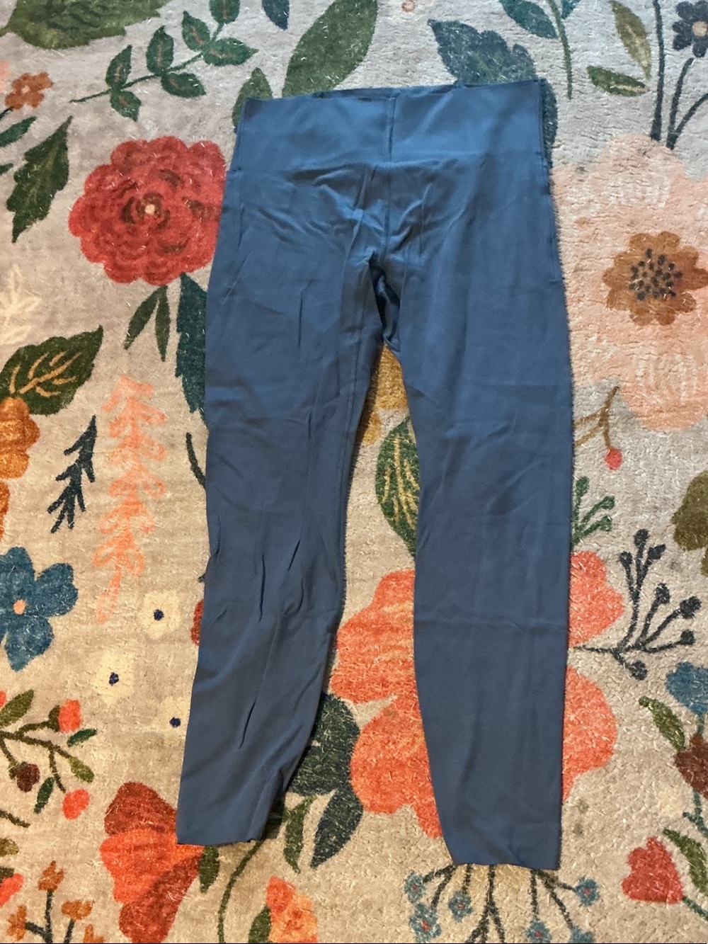 all in motion Blue Slate High-Rise Stretch Leggings